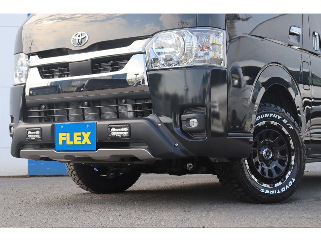 ＴＲＤ製フロントガードでオフロードスタイル！