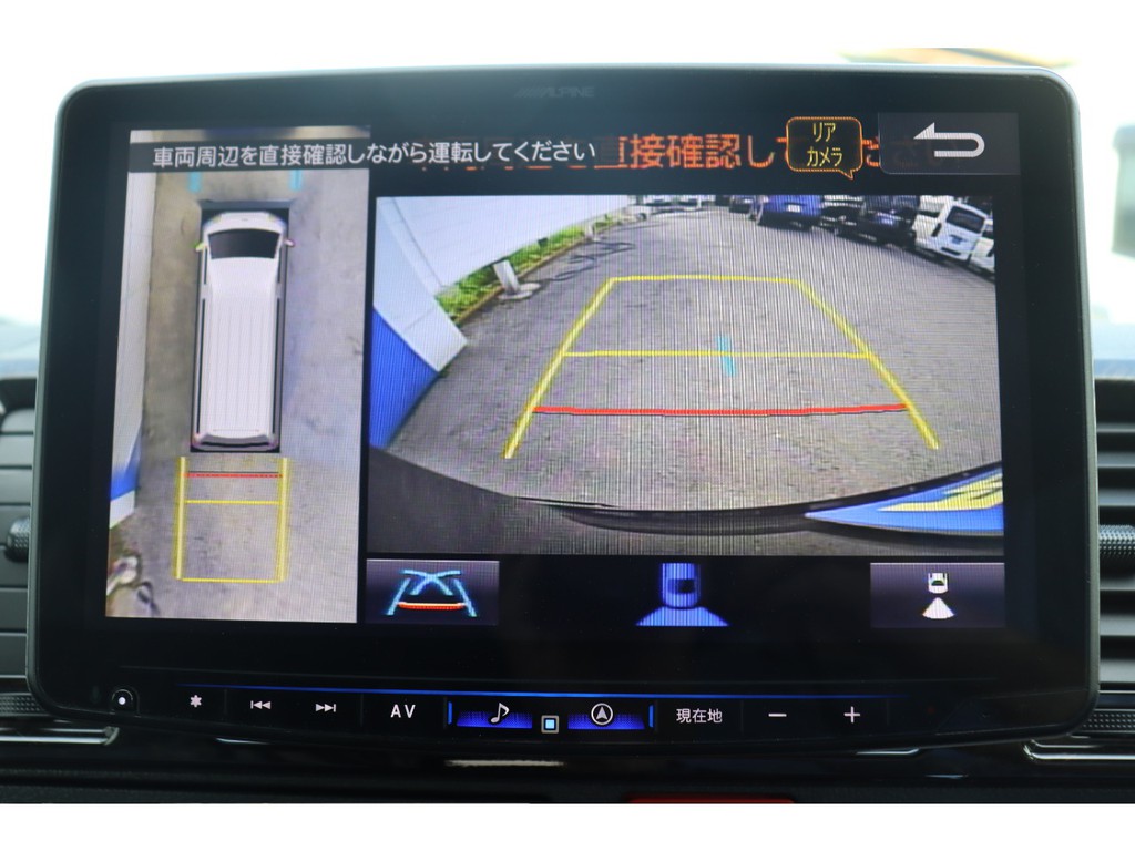 パノラミックビューモニター装着済みで安全運転をサポート！