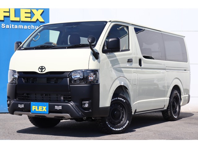 新車ハイエースＶスーパーＧＬ　特設ライトイエロー/２８００クリーンディーゼル４ＷＤ　両側パワースライドドア