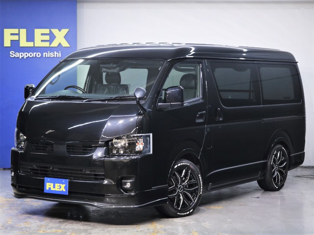 新型ハイエースバン　ダークプライムⅡ　4WD　2.7ガソリン　BLACKEDITION