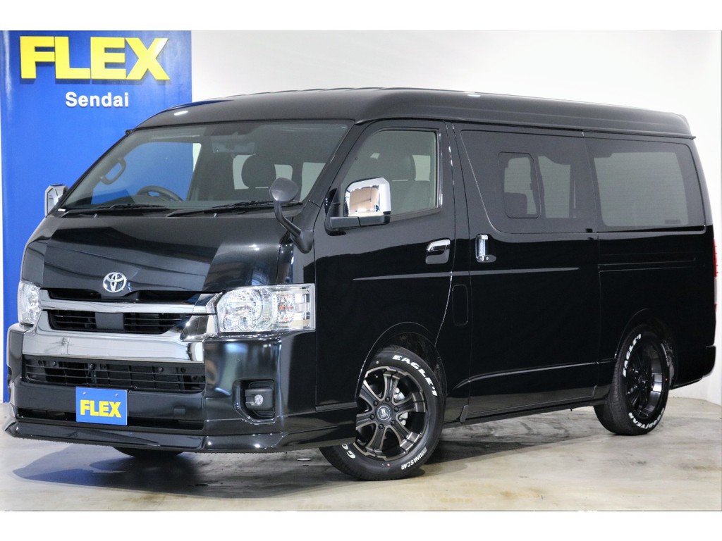 【新型】ハイエースバン　ダークプライムⅡ　特別仕様車　ガソリン　4WD入庫致しました！！