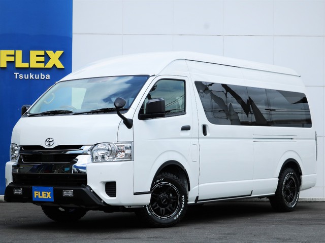 新車ハイエースV「DX」5人乗り４WDディーゼル、GLパッケージ！オフロード仕様にカスタム！