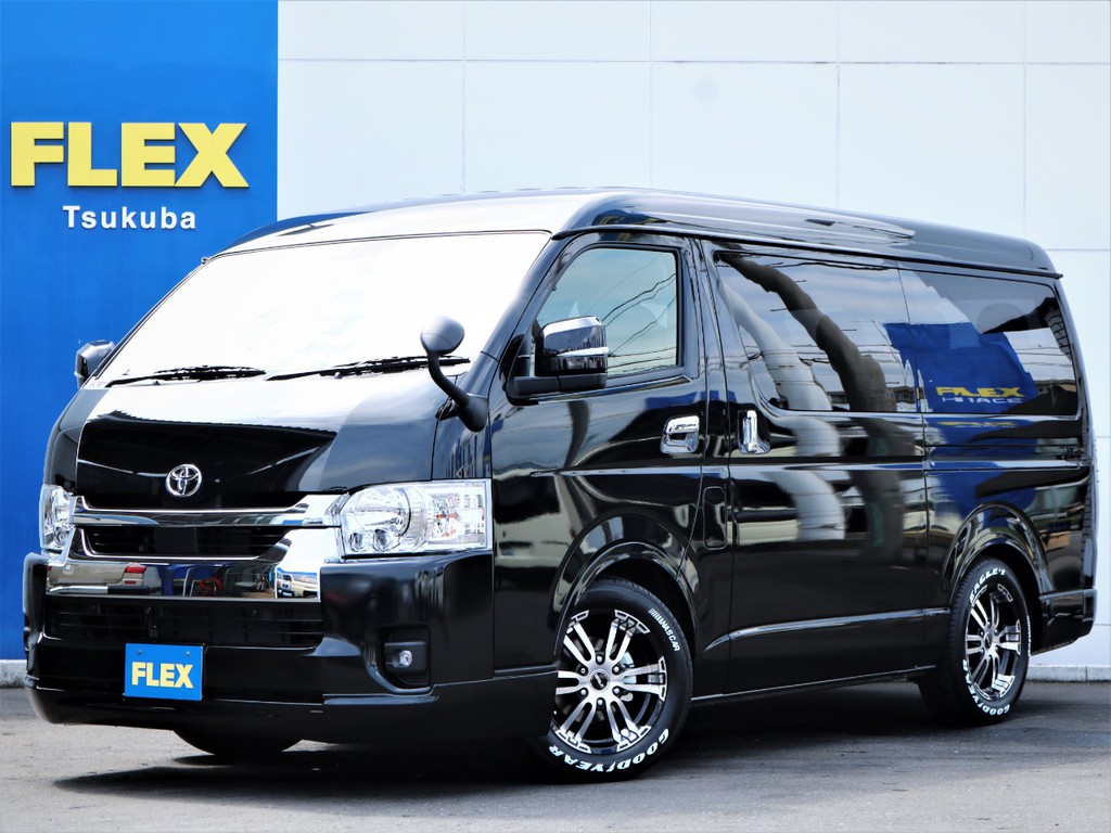 新車ハイエースW「GL」10人乗り２WDガソリン！人気のゼロワゴンベッドを装着した一台が完成！