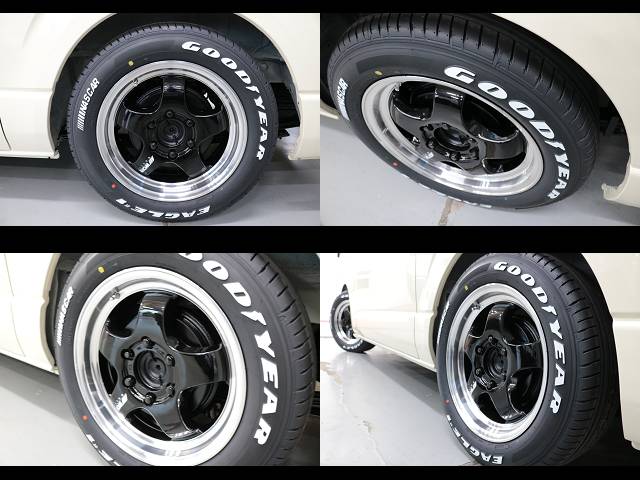 新車ハイエースＶ２０００ガソリン２ＷＤスポーツパッケージ完成致しました！！マッドブラックに拘り作成した１台！！リアクーラーリアヒーター装備！！店頭在庫車、即納車もご対応可能になります！！