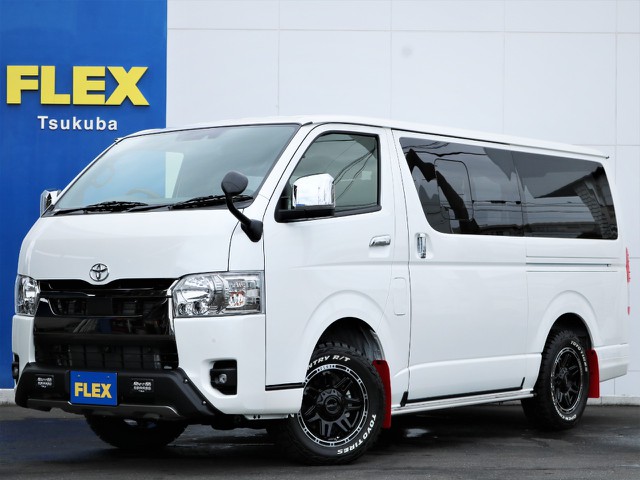 新車ハイエースVスーパーGL５人乗り４WDディーゼル特別仕様車ダークプライム２！