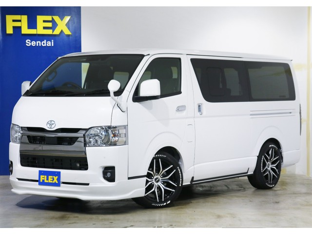 ★新車　ハイエースバン　2.8　ディーゼル　４WD　（ダークプライムⅡ特別仕様　ベットキットタイプ２付き）★