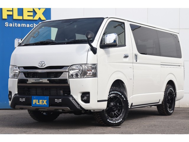 新車ハイエースＶダークプライムⅡ2800クリーンディーゼル４ＷＤ　両側パワースライドドア