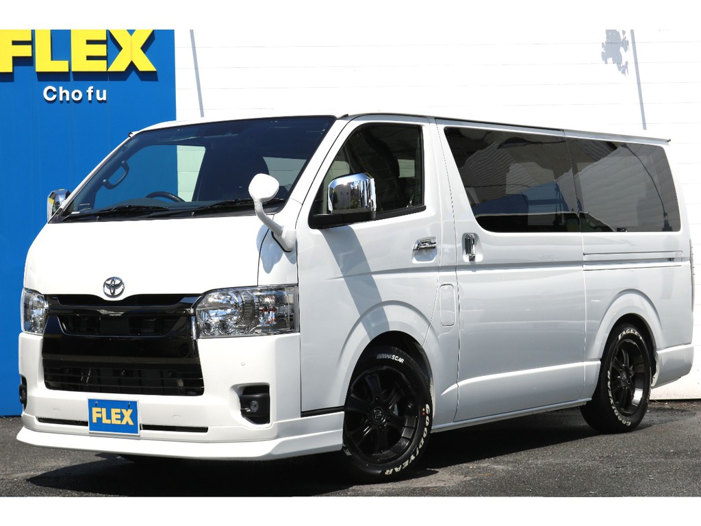 ハイエース調布店０４２４－４０－１１９１までお問い合わせください！新車ハイエースVダークプライムⅡ２０００ｃｃガソリン車！