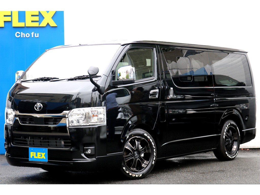 ハイエース調布店０４２４－４０－１１９１までお問い合わせください！新車ハイエースVダークプライムⅡ２０００ｃｃガソリン車！