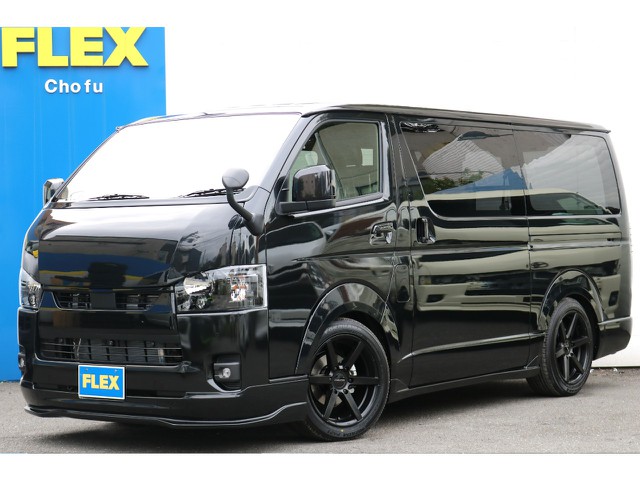 ハイエース調布店０４２４－４０－１１９１までお問い合わせください。新車ハイエースV２８００ｃｃディーゼルターボ２ＷＤ！ダークプライムⅡ