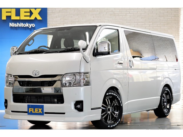 新車ハイエースＶダークプライムⅡ２８００ディーゼル２ＷＤナビパッケージ入庫致しました！！店頭在庫車、即納車もご対応可能になります！！