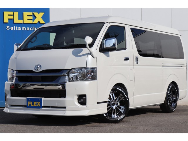 新車ハイエースＶダークプライムⅡワイド2800クリーンディーゼル　両側パワースライドドア