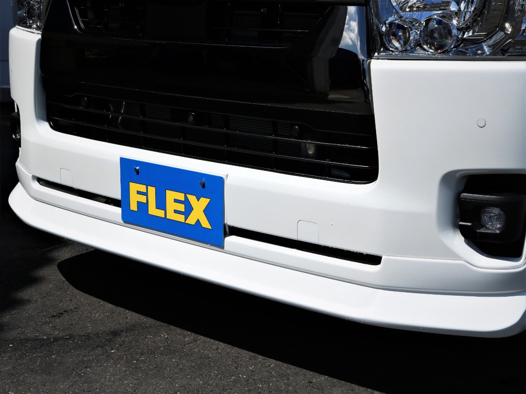 ＦＬＥＸオリジナルデルフィーノラインフロントスポイラー！
