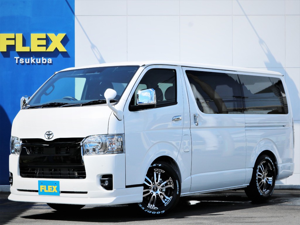 新車ハイエースVスーパーGL５人乗り２WDガソリン特別仕様車ダークプライム２！