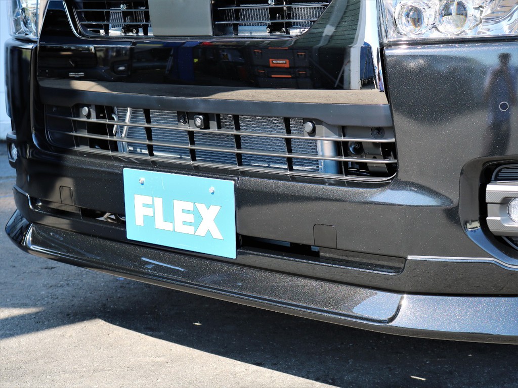 ＦＬＥＸオリジナルデルフィーノラインフロントスポイラー！