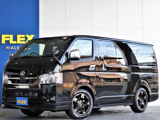 【新型】ハイエース　バン　ディーゼル4WD　ブラックマイカ入庫致しました☆☆