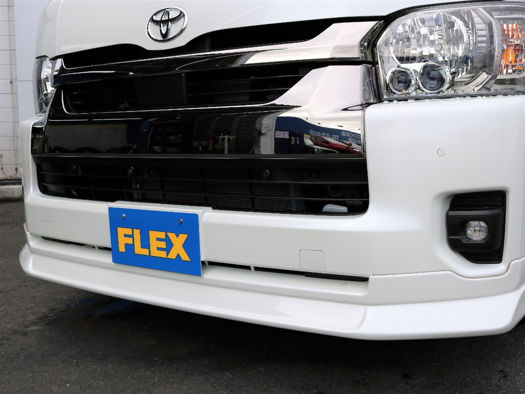 ＦＬＥＸオリジナルデルフィーノラインフロントスポイラー！