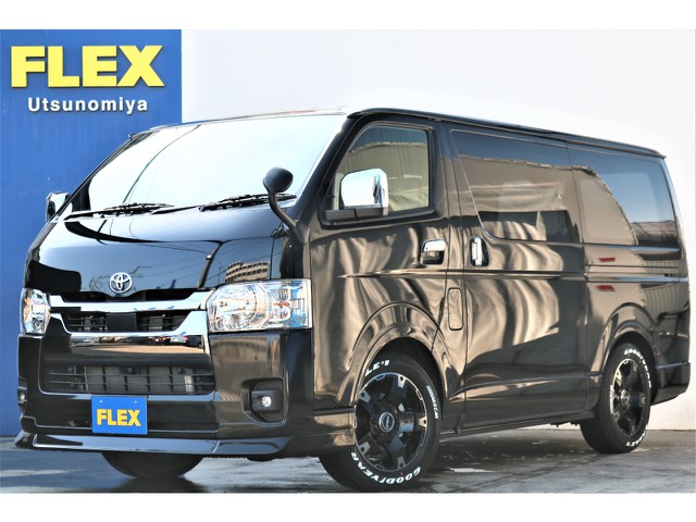 新車　ハイエースS-GLダークプライムⅡディーゼルターボ４WD　オリジナルベッドキットパッケージ！
