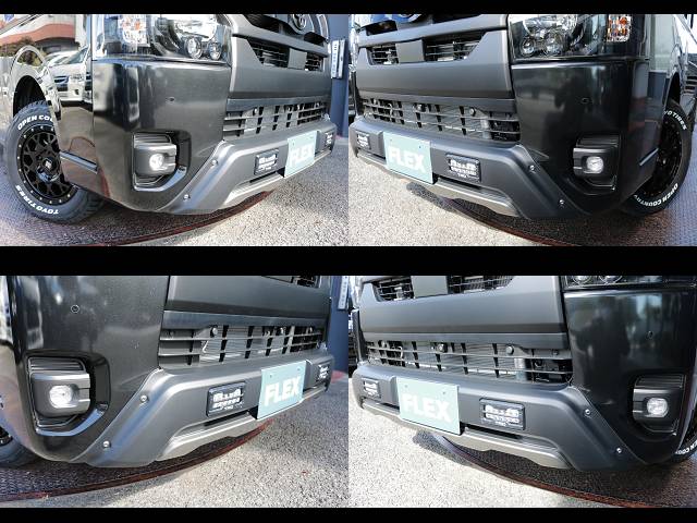 新車ハイエースＶダークプライムⅡ２８００ディーゼル４ＷＤブラックエディション完成致しました！！オリジナルベットＫＩＴ装備！！両側パワースライドドア装備済み！！