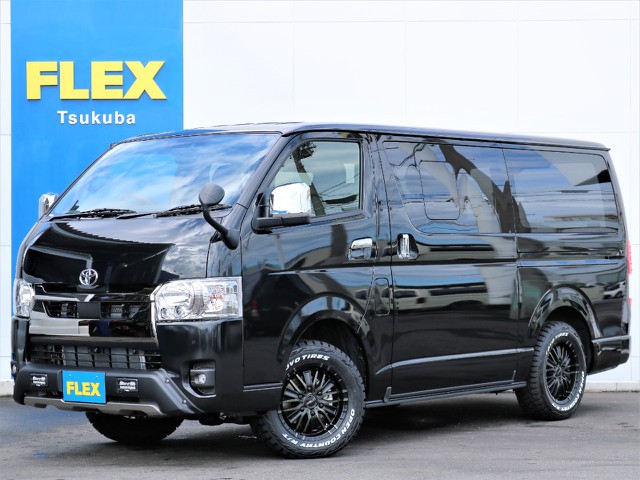 新車ハイエースVスーパーGL５人乗り４WDディーゼル特別仕様車ダークプライム２！内装アレンジＶＥＲ４エレコ！