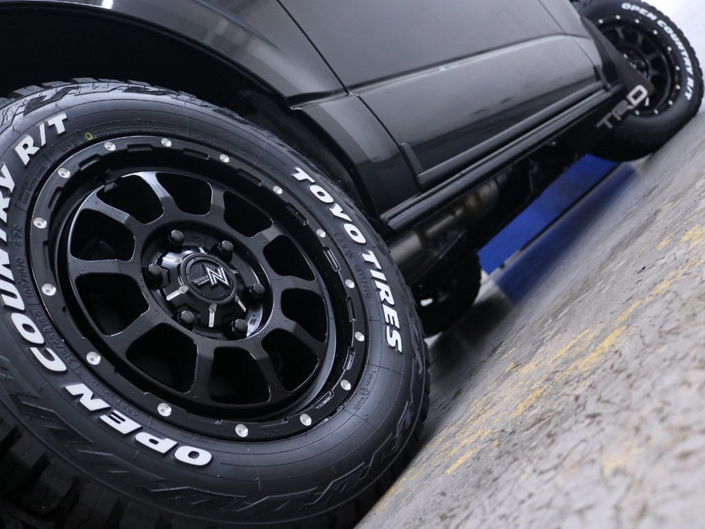 16inch M10パーシングアルミホイール×TOYOオープンカントリータイヤ！