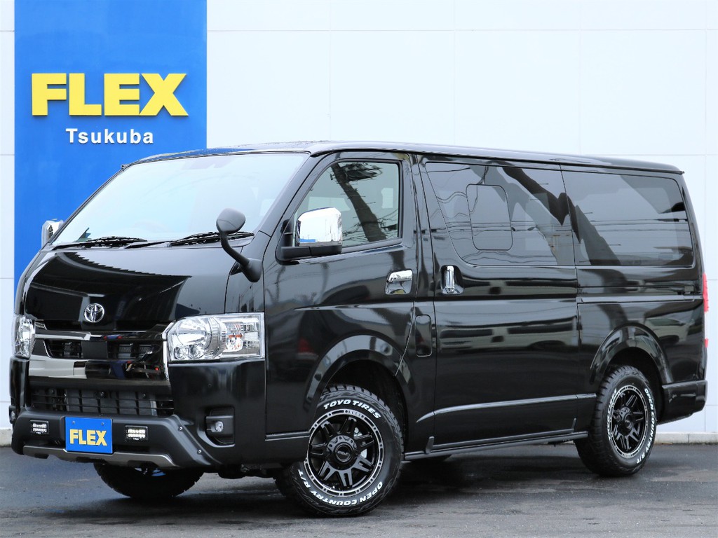 新車ハイエースVスーパーGL５人乗り４WDディーゼル特別仕様車ダークプライム２！