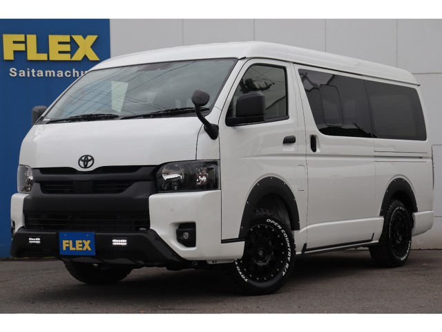 新車ハイエースＶダークプライムⅡワイド４ＷＤ　オフロードパッケージ/ブラックエディション