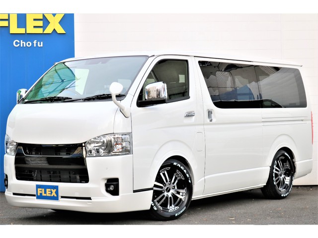 ハイエース調布店０４２４－４０－１１９１までお問い合わせください。新車ハイエースVダークプライムⅡ２８００ディーゼルターボ２ＷＤ！