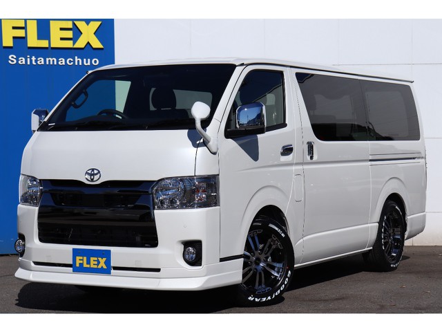 新車ハイエースＶ　スーパーＧＬ　ダークプライムⅡ2000ガソリン　両側パワースライドドア