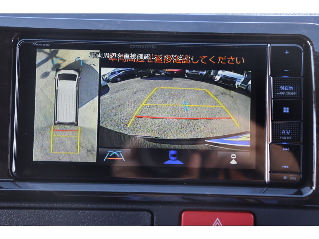 パノラミックビューモニター装着済み♪　360度視界を確認できます！