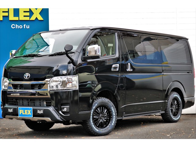 ハイエース調布店042-440-1191までお問い合わせください！新車ハイエースVダークプライムⅡ２８００ｃｃディーゼルターボ４ＷＤ寒冷地仕様車