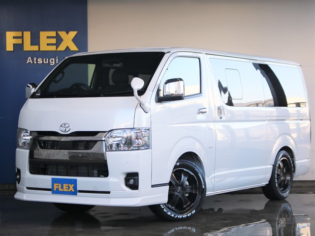 新車未登録　ハイエースバン　2.0L　S-GL　ダークプライムⅡ　フレックスカスタム　車中泊仕様