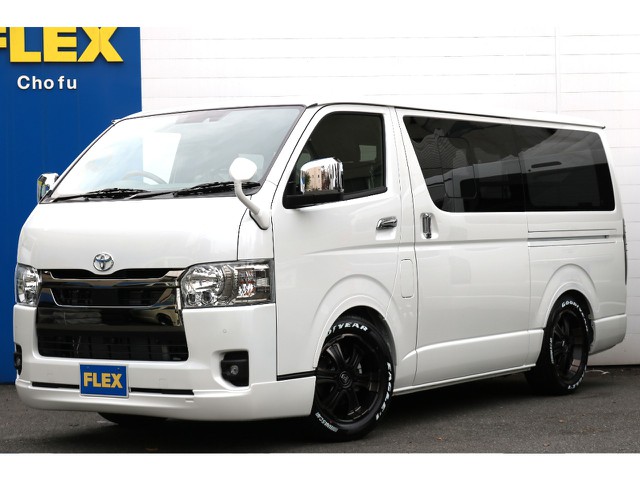 ハイエース調布店０４２４－４０－１１９１までお問い合わせください。新車ハイエースVダークプライムⅡ２０００ｃｃガソリン車！