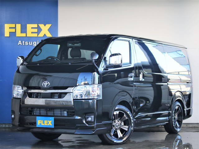 新車未登録　ハイエースバン　ダークプライムⅡ　ディーゼル２WD　BIGXナビ　オリジナルベットキット搭載