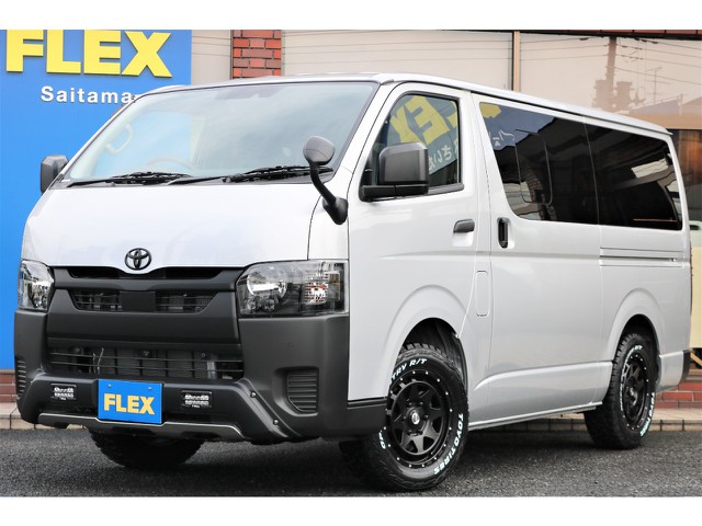新車ハイエースＤＸガソリン２ＷＤ！ブラックシリーズ×オフロードカスタム完成致しました☆