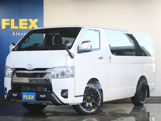 新車未登録　ハイエースバン　ガソリン2WD　オフロードカスタム！