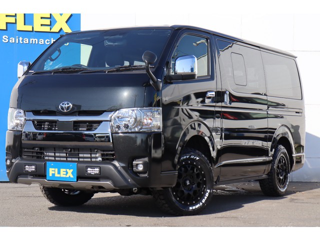 新車ハイエースＶダークプライムⅡ2800クリーンディーゼル４ＷＤ　オフロードパッケージ