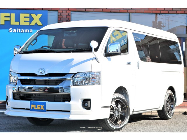 新車ダークプライムⅡワイドバン４ＷＤガソリン！フレックスＶｅｒ４内装×エレコサブバッテリーシステム☆