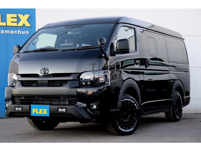 新車ハイエースＶスーパーＧＬ　ダークプライムⅡワイド４ＷＤ　オフロードパッケージ/ブラックエディション
