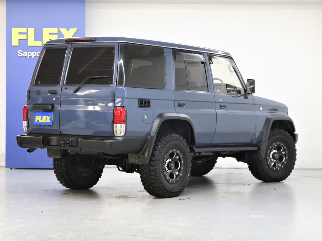 全塗装アルルブルー☆各所ブラックアウト☆新品２インチリフトＵＰ☆１ナンバー登録可☆本州仕入れ車☆