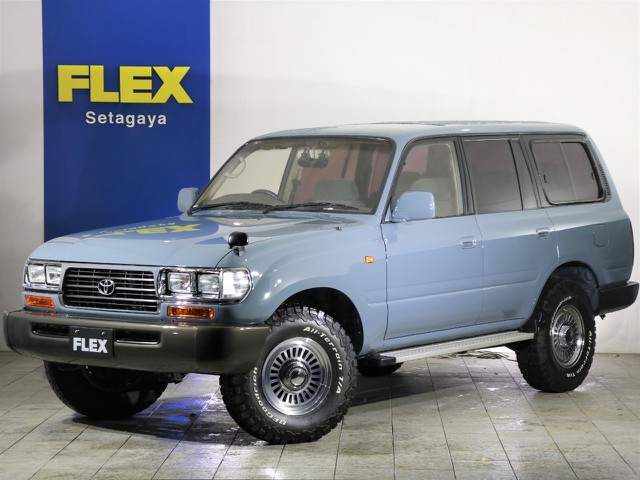 貴重な最終型のランクル80が大人気の角目4灯ナローカスタムで入庫しました！