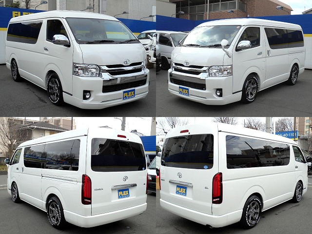 全国的に台数の多いハイエースだからこそ、カスタム車は魅力ありますね！
