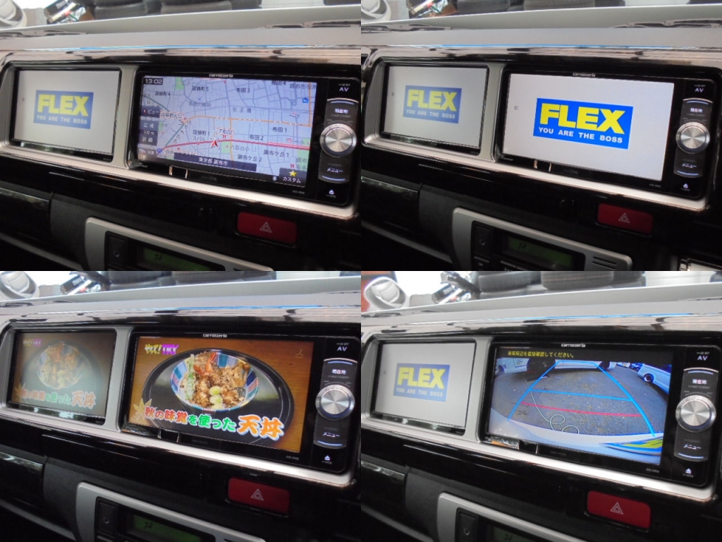 カロッツェリアＳＤナビ！フルセグＴＶ！サブモニターもしっかり装着！バックカメラもナビ連動加工！