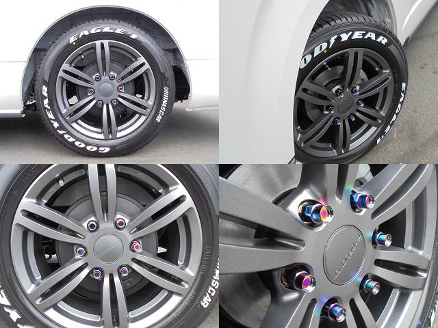 ＣＯＢＲＡ17インチアルミ！新色です！ホイールナットもこだわりのチタンナット！