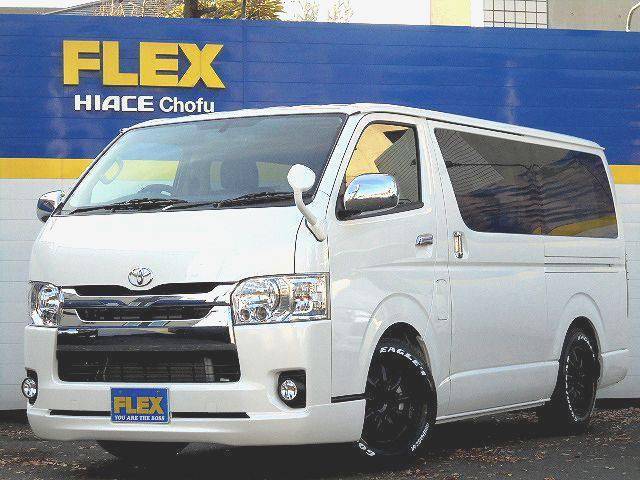 新車ハイエースＶスーパーＧＬ！２０００ｃｃガソリン車！当店人気の【床張りＰＫ】です。