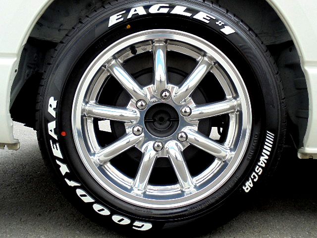 新品ＭＣ－９　１７インチアルミ！ＧＯＯＤＹＥＡＲタイヤ！