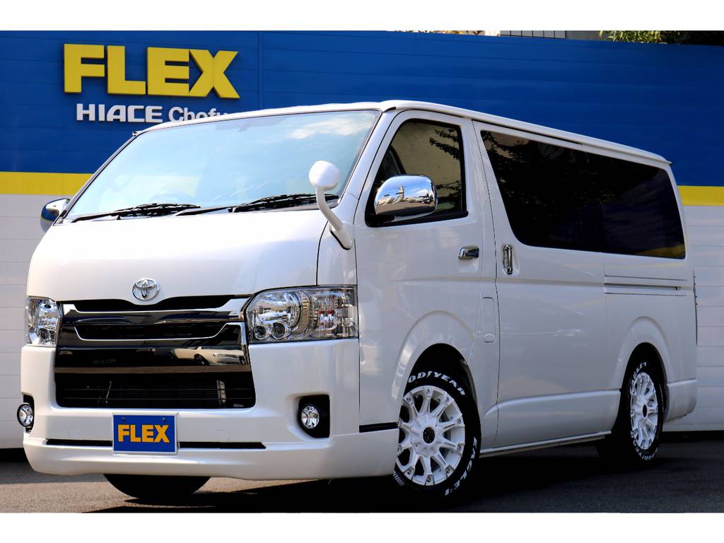 新車ハイエースＶスーパーＧＬ！３０００ｃｃディーゼルターボ！２ＷＤ！特別仕様車ダークプライム