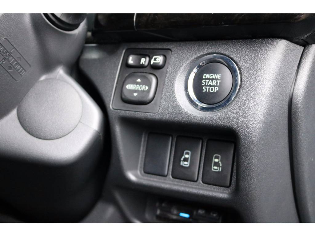 新車時オプションのプッシュスタート＆スマートキー！両側パワースライドドア！
