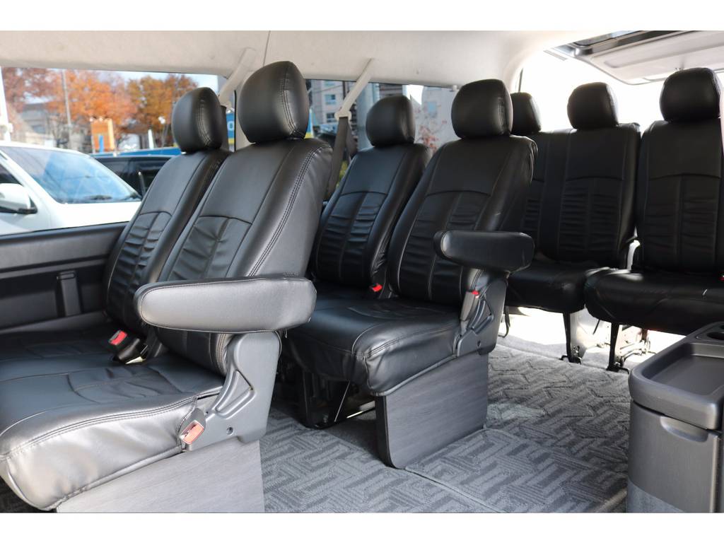 全席シートカバー付き！