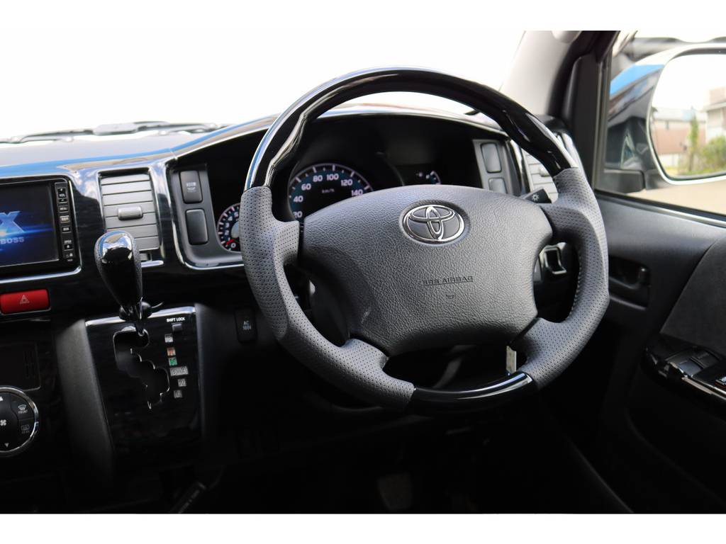 新品コンビハンドル＆シフトノブ！インテリアパネルも装着！